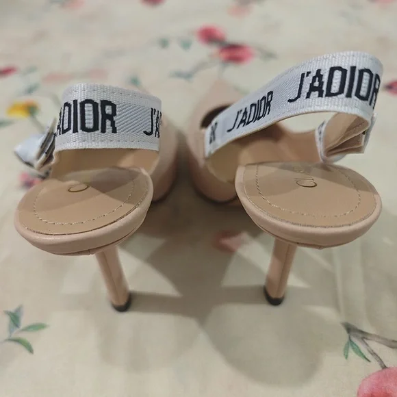 Dior Nude Pink Pumps - Picture 4 of 6